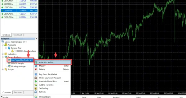 Figure 13: How to activate EA